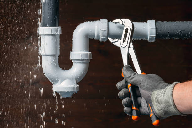 Professional Leak Detection technician working in Stovall, NC